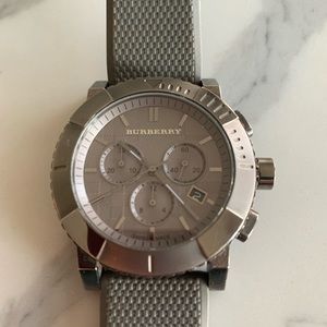 Burberry grey watch